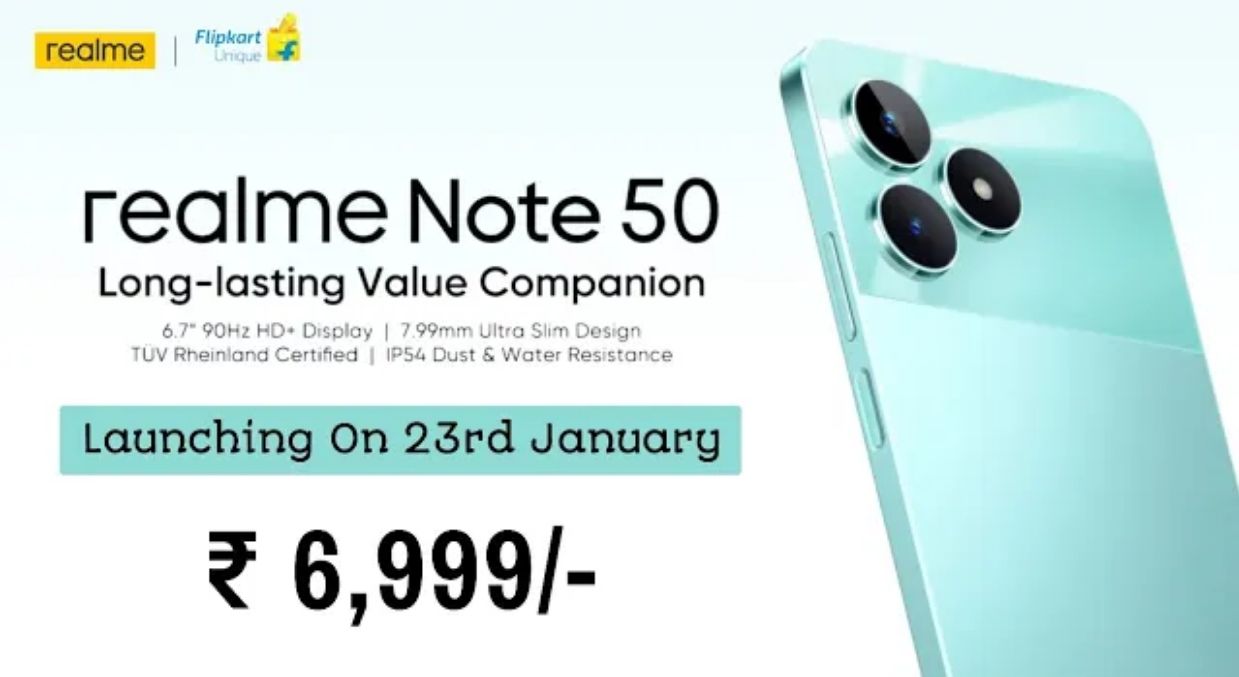 Realme Note 50 Launch Date in India