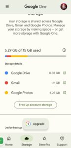 WhatsApp Google Drive Backup Storage Update